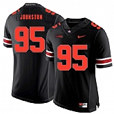 Ohio State Buckeyes 95 Cameron Johnston Black Shadow Nike College Football Jersey Dzhi,baseball caps,new era cap wholesale,wholesale hats